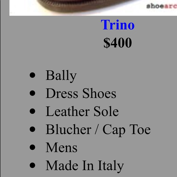 Men’s Bally dress shoes - Picture 6 of 6